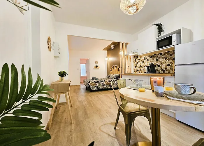 Apartment Confort ! Balneo, Sauna, Cinema, Climatisation, Parking, Wifi Carcassonne
