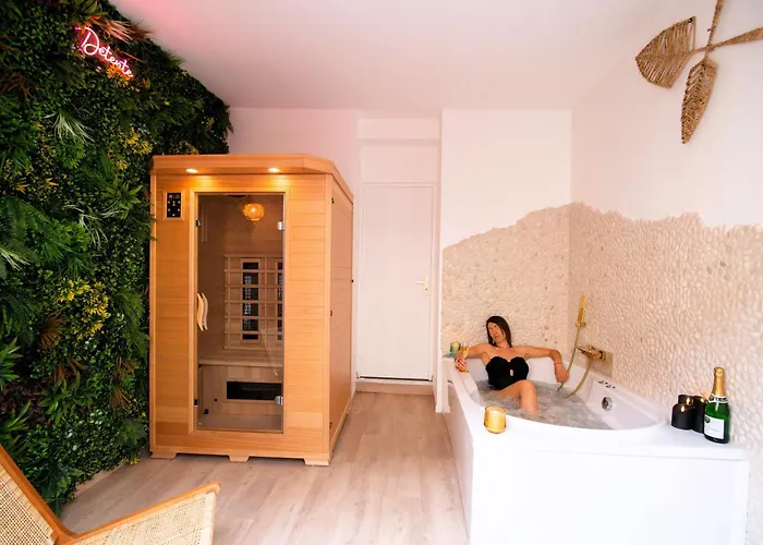 Confort ! Balneo, Sauna, Cinema, Climatisation, Parking, Wifi * Carcassonne